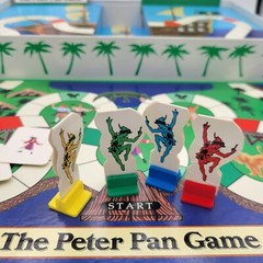 PETER PAN GAME 1990 University Games Board Fairy Tale Vintage COMPLETE FREE SHIP