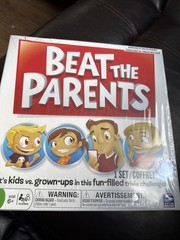 NEW “Beat The Parents” Board Game, New in Sealed Box, Ages 6+ Family Fun.