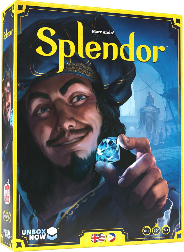 Splendor Board Game – Gem Trading & Engine-Building Strategy