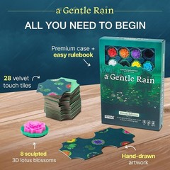 A Gentle Rain – Bloom Edition – Calm Tile-Laying Puzzle Game with 3D Lotus