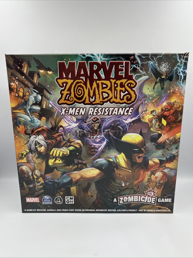 Marvel Zombies X-Men Resistance CMON Zombicide Kickstarter Excl Sealed