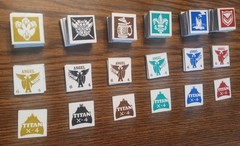 Vintage 1982 TITAN Board Game by Avalon Hill – COMPLETE – Sorted