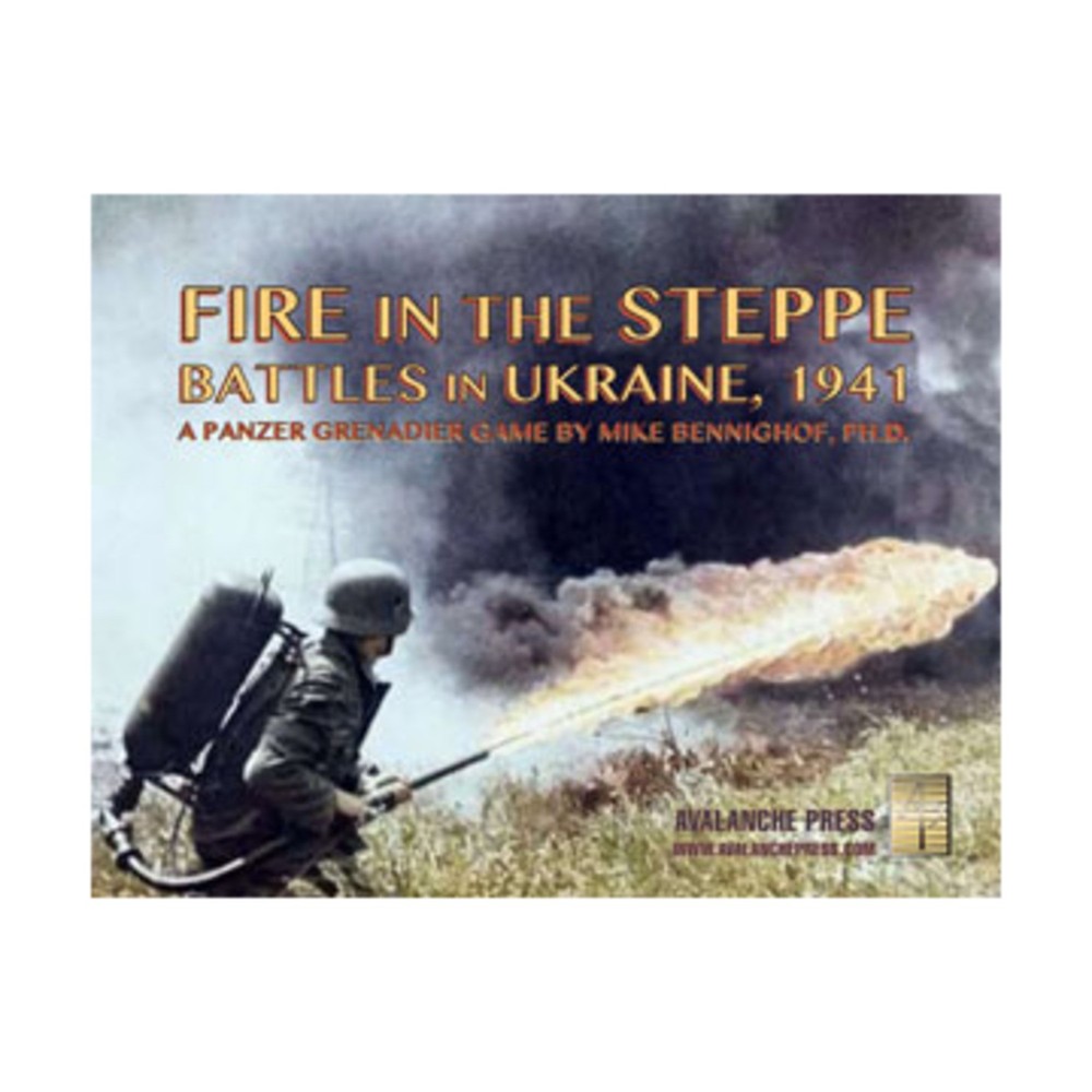 Avalanche Wargame Fire in the Steppe – Battles in Ukraine 1941 Box New