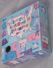 Scrambled States of America Educational Geography Board Game Complete