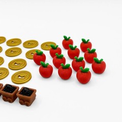 Cozy Stickerville Deluxe Resource Tokens
