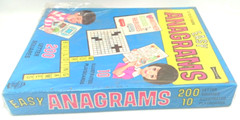 Vintage Saalfield Easy Anagrams Games Partially Sealed – H3-1