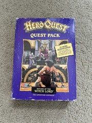 Vintage 1991 HeroQuest Return of the Witch Lord Expansion Pack – Mostly Complete