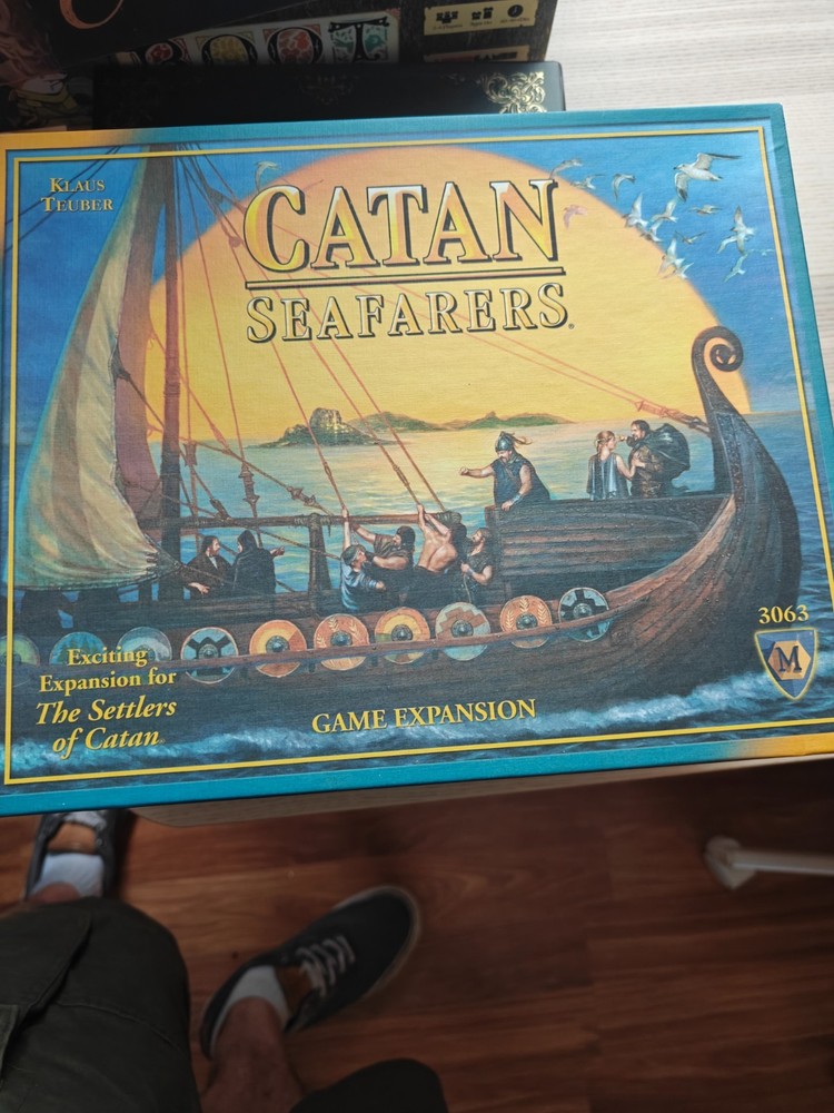 Catan Seafarers Game Expansion Pack Seafaring Theme MPN 3063 Age 10+