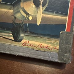Parker Brothers Flying The United States Air Mail Game 1924 Vintage Rare