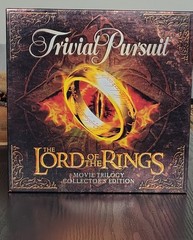 Lord of The Rings Trivial Pursuit Movie Trilogy Collectors Edition Board Game