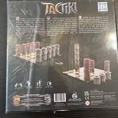 Drawlab Entertainment TacTiki Board Game for 2 Players Ages 12 Years and Up New