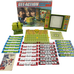 Kenner 1973 Vintage Complete SEE-ACTION Football Game Projector in Original Box