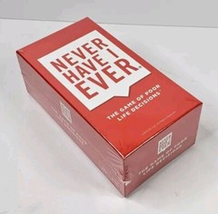 Never Have I Ever Party Card Poor Life Decisions Game Classic Edition Ages 17+