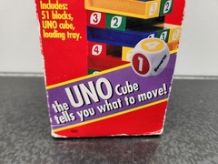 UNO Stacko Block Tower Game 1994 No Dice (Otherwise Complete) Vintage Mattel