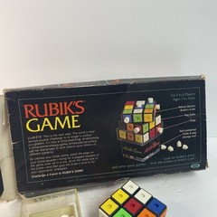 Vintage Rubik’s Cube Game 1982 Complete Ideal Toy Corp Peg Game Original Box-GS