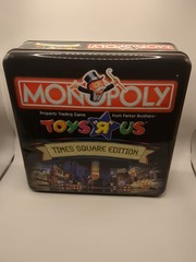 Vintage Monopoly Times Square Edition Toys R Us Tin Box Hasbro 2001