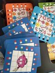 Brain Connect Puzzles Board Game Blue Orange Games