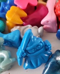 Lot of 100 Random Gogos Crazy Bones ALL gogo’s Lots Of Variety. Lot 4.9.1