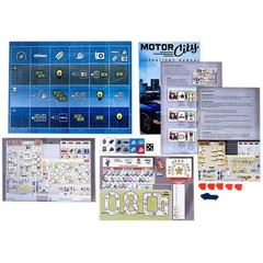 Motor City – Dice-Based Racing Board Game for Family, and Adults (1-5 Players, A