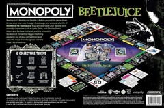 Monopoly Beetlejuice Edition Board Game New Sealed USAopoly Tim Burton Horror