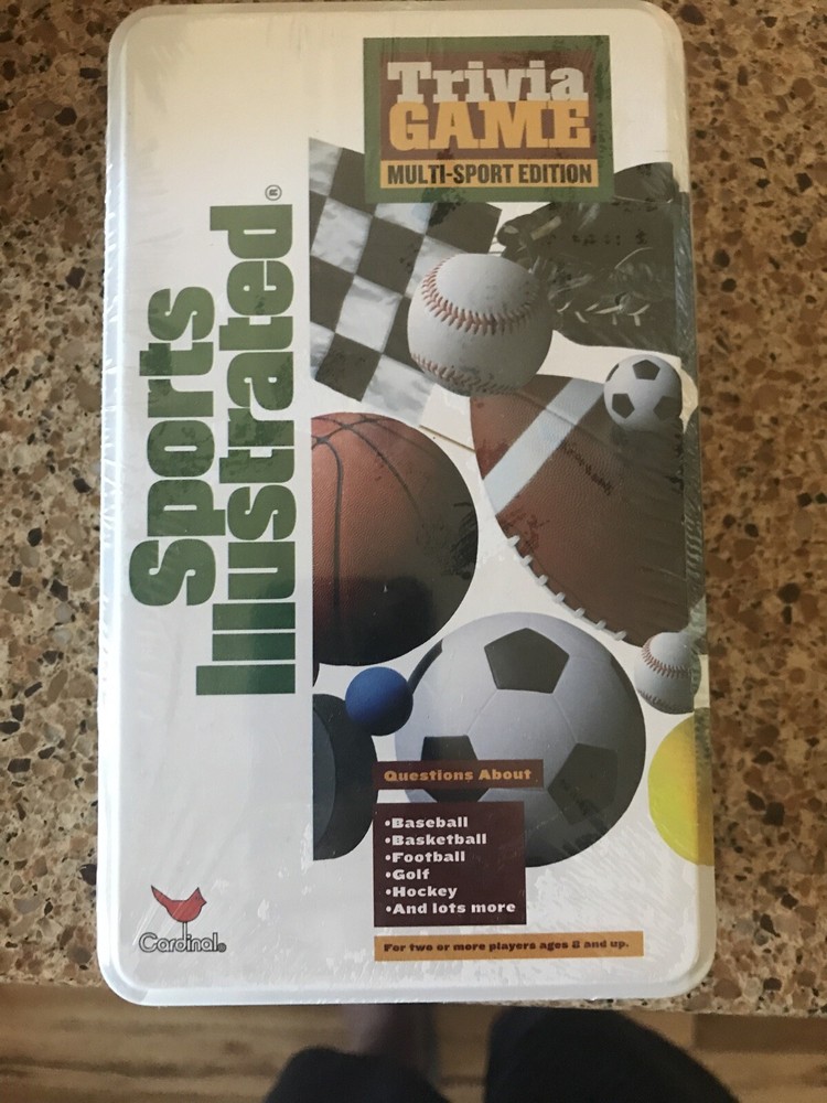 New In Package Sports Illustrated Multi-sport Edition Trivia Game Cardinal