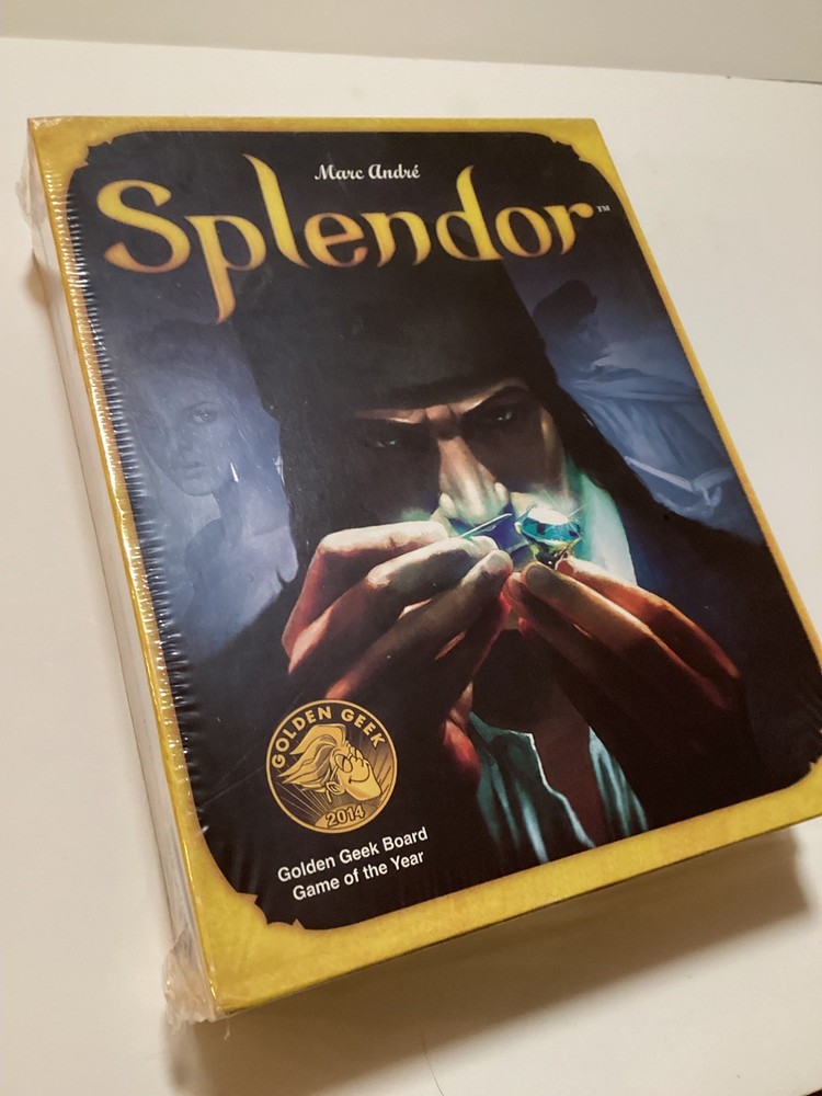 Splendor Board Game SEALED New Space Cowboys Asmodee Golden Geek Award 2014