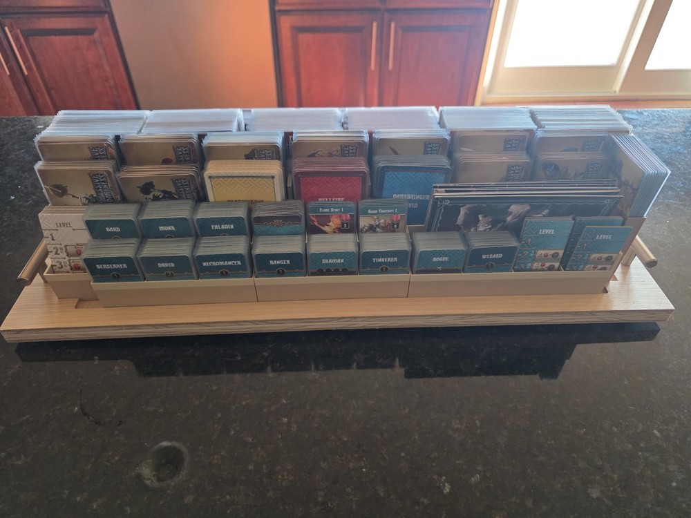 Massive Darkness 2 – Complete Card Organizer – Heavy Duty, Durable, Prototype
