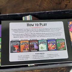 Dungeons & Dragons Dungeon Mayhem + Monster Madness Card Game Bundle