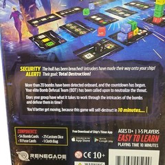 Renegade Game Studios Fuse Board Game 1 to 5 Players Age 13 and Up