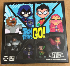 Teen Titans GO! Mayhem (Kickstarter) with Extras Box and 2-Figure Pack