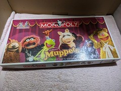 The Muppets Monopoly Collector’s Edition Board Game 2003 COMPLETE