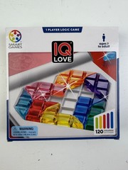 SmartGames IQ Love Travel Puzzle 1 Player Logic Game 120 Challenges For Ages 7+