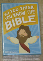 So You Think You Know The Bible Fun Trivia Game Vacation School Summer Camp NEW