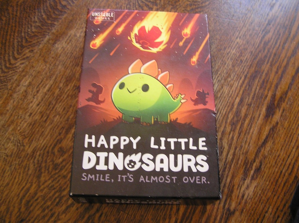 2021 Unstable Games HAPPY LITTLE DINOSAURS 2-4 Players Age 8+ Dodge Disasters
