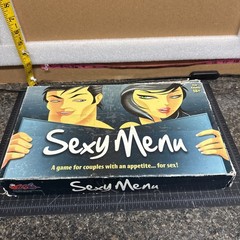 Sexy Menu Adult Board Game Ozze Creations Made In Canada See Description