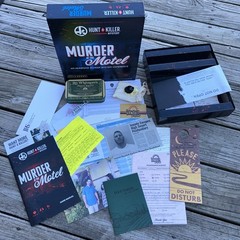 Hunt A Killer Mystery – Murder at the Motel Immersive Murder Mystery Board Game
