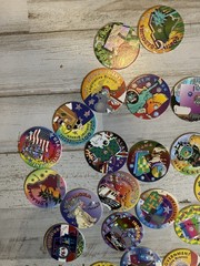 Vintage Holograph POGS Complete Set 50 US States and 4 Branches Of Government