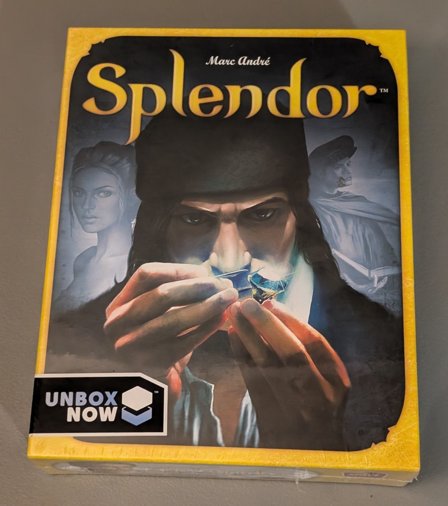 Splendor Game By Marc Andre – SEALED 2021 Space Cowboys – Merchants Renaissance