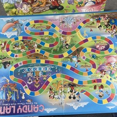 MB 2009 Hasbro Candy Land the Disney Theme Park Edition Game *used* complete