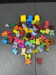 Lot of 60 Random and 3 Monster Gogos Crazy Bones A