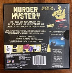 Murder on the Seven Seas – Murder Mystery Board Game Up to 13 players 12+ Years