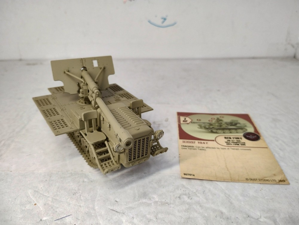 Dust Tactics: BR 47 Self-Propelled Weapon Platform red fury