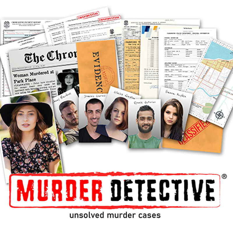 Murder Detective – Murder at Park Place – Cold Case Murder Detective Case Game