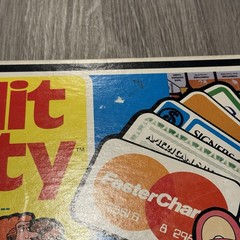 Vintage Credit Card Board Game Credit Ability Board Game The Ungame Co. 1980
