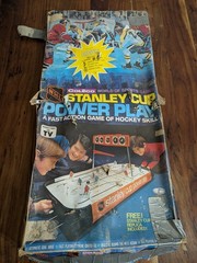 1972 Coleco Stanley Cup Power Play Hockey Game 5170 NHL w/ Box Trophy