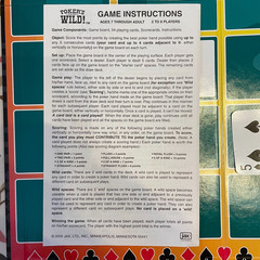 Pokers Wild Family Game Jax Ltd Card Board Game Complete Great Condition