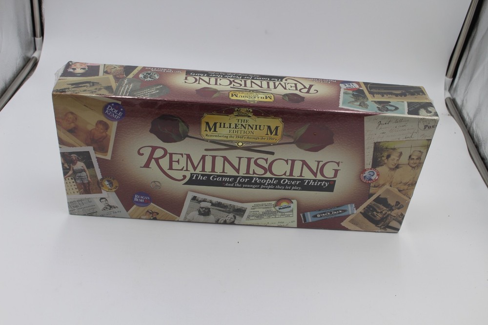 REMINISCING Board Game(1998)Remembering the 1940’s through 1990’s