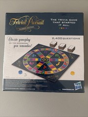 Hasbro Gaming Trivial Pursuit Board Game Classic Edition New Sealed