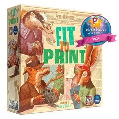 Fit To Print Board Game Tile Laying Family Fun For 1 To 6 Players Puzzly Chal…