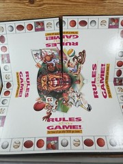 RULES OF THE GAME! for those of you who Think you know, Sports Board Game